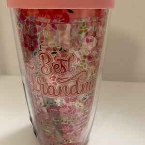 Tervis 16oz Tumbler w pink lid: BEST GRANDMA, NWT